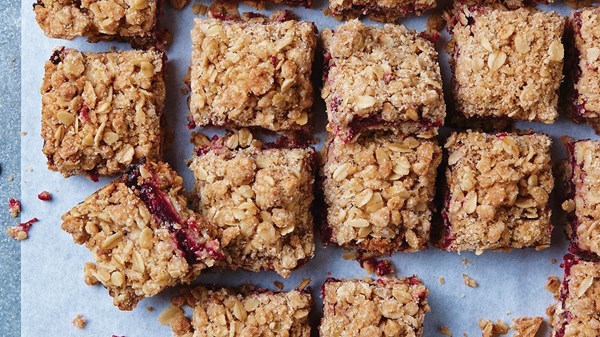 Cranberry oatmeal bars