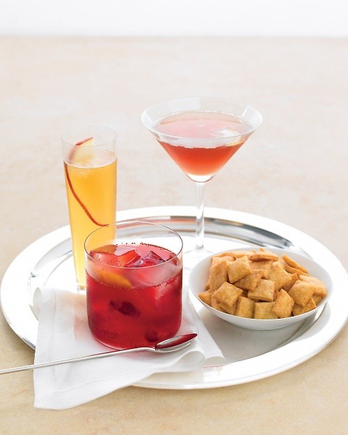 Cranberry old-fashioned