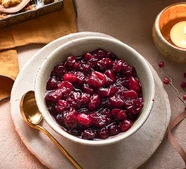 Cranberry, orange & rosemary sauce