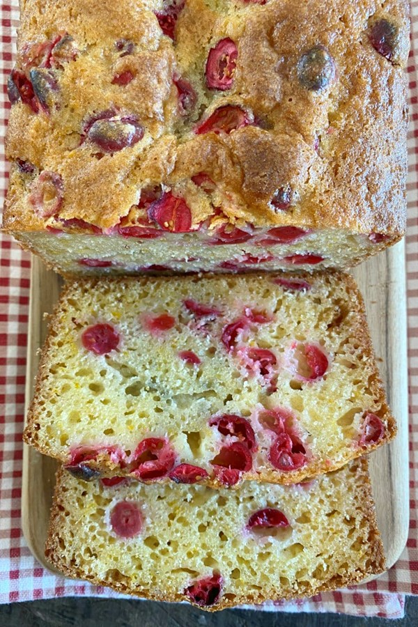 Cranberry-orange bread