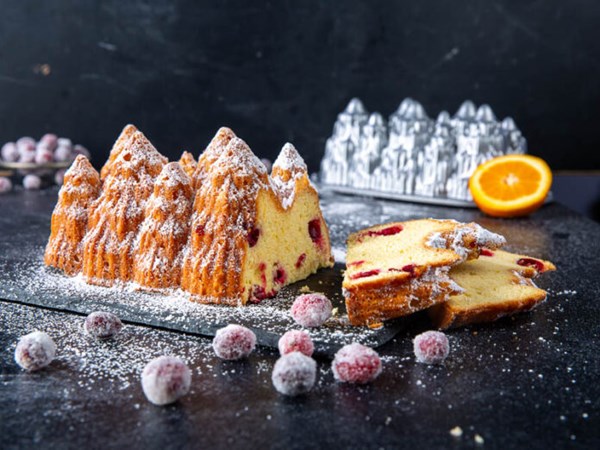 Cranberry-orange cake