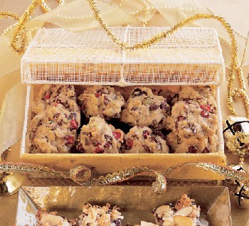 Cranberry-orange drop cookies