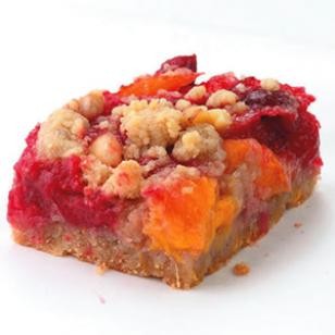Cranberry-orange fruit bars