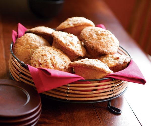 Cranberry-orange muffins