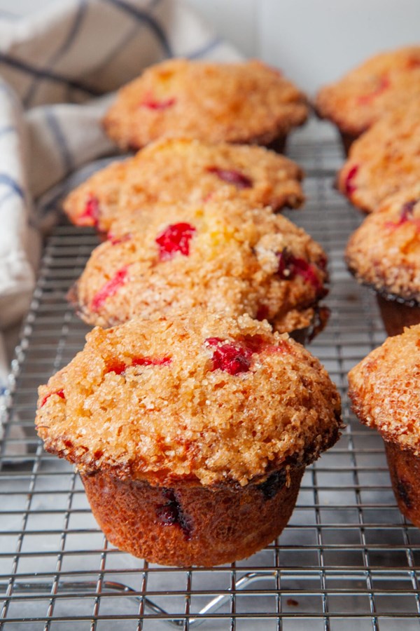 Cranberry orange muffins