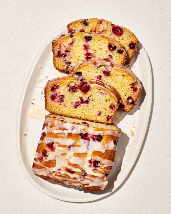 Cranberry orange quick bread