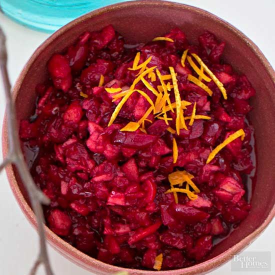 Cranberry-orange relish