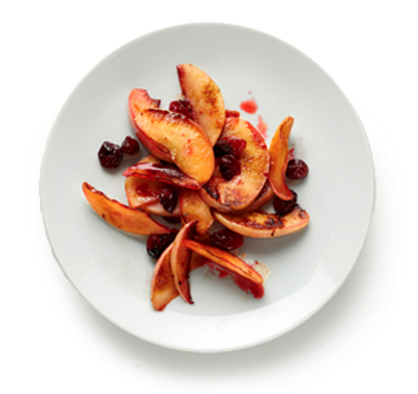 Cranberry-orange sautéed apples