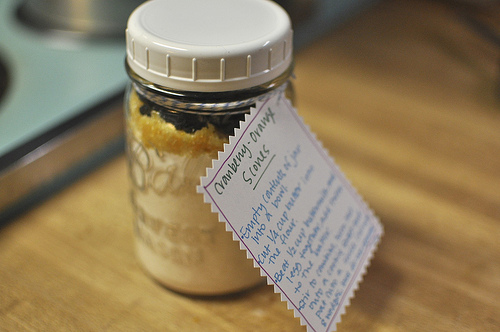 Cranberry orange scone mix