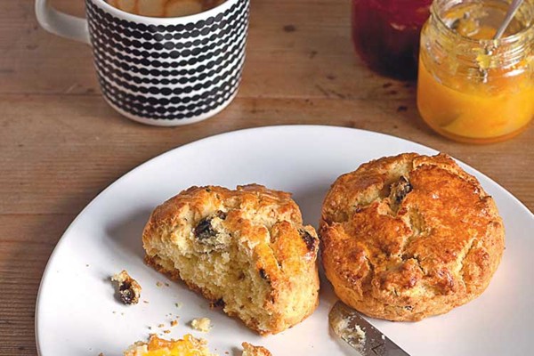 Cranberry-orange scones