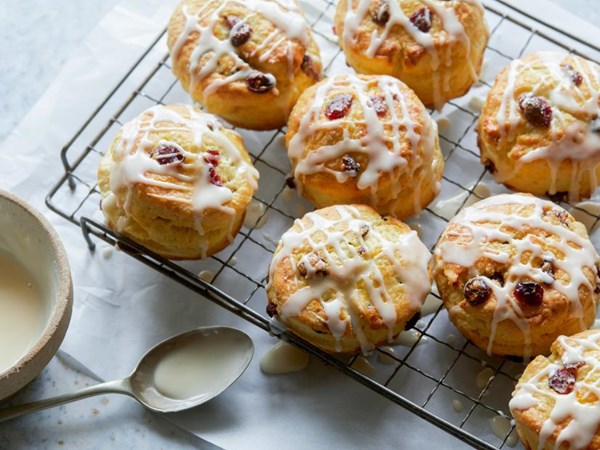 Cranberry orange scones