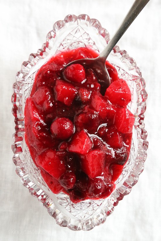 Cranberry pear sauce
