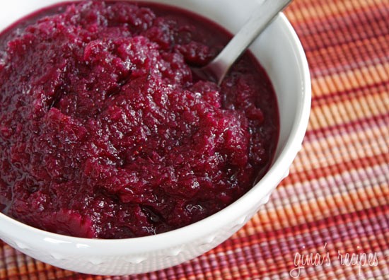 Cranberry-pineapple sauce