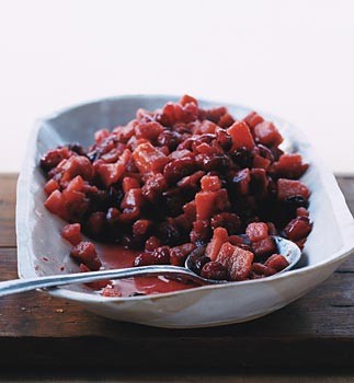 Cranberry quince sauce