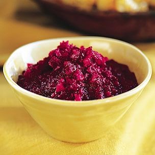 Cranberry relish with ginger