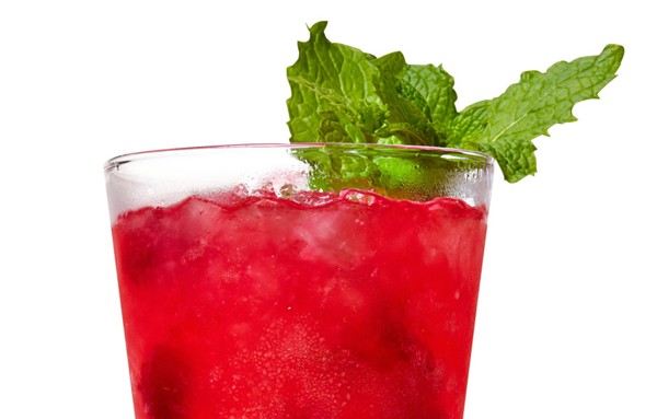 Cranberry rum punch