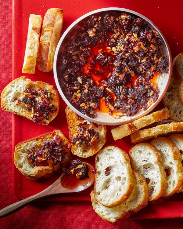 Cranberry salsa macha