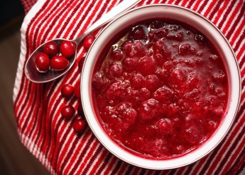 Cranberry sauce