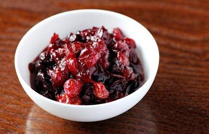 Cranberry sauce