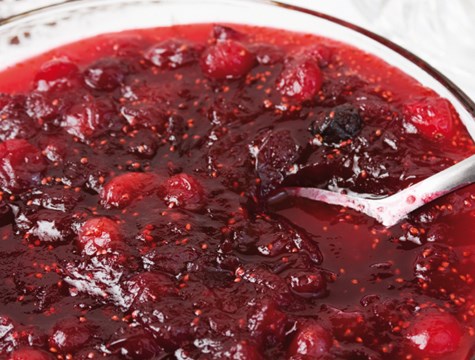 Cranberry sauce