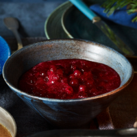 Cranberry sauce