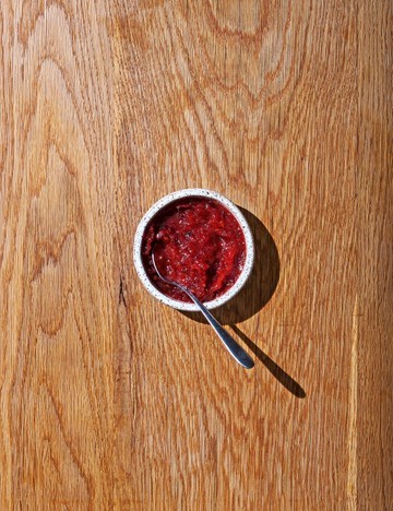 Cranberry sauce