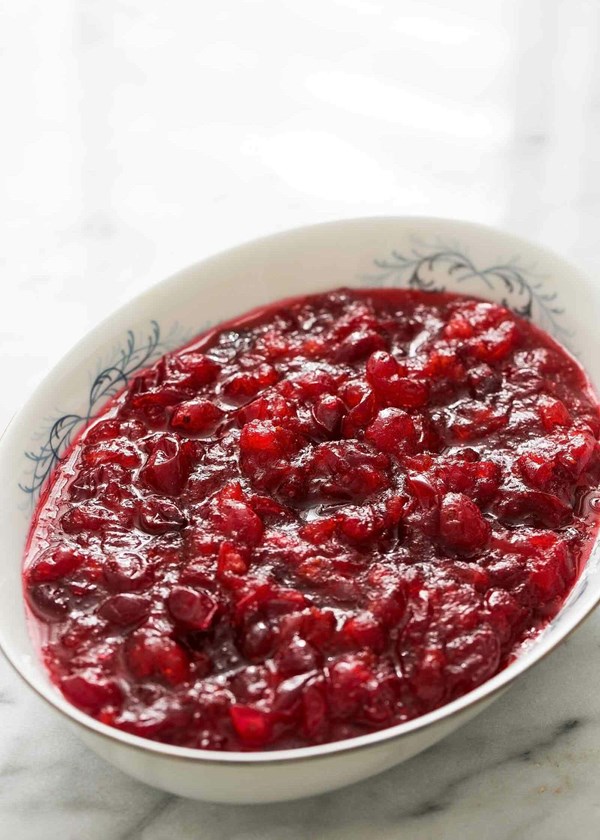 Cranberry sauce