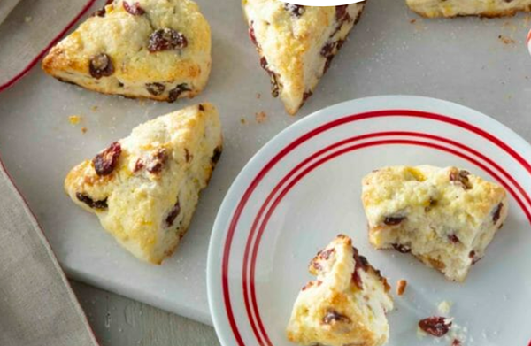 Cranberry scones