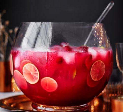 Cranberry sea breeze punch