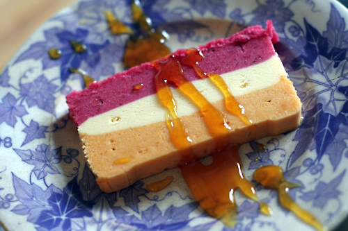 Cranberry sorbet