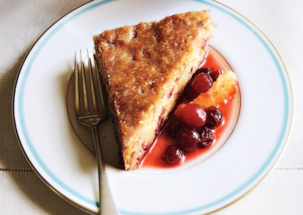 Cranberry spice cake