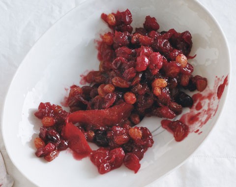 Cranberry tangerine conserve