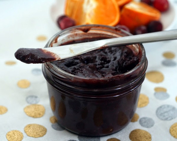 Cranberry-tangerine ketchup