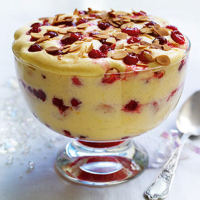 Cranberry trifle 