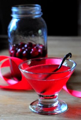 Cranberry vanilla cosmopolitan