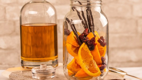 Cranberry vanilla orange extract