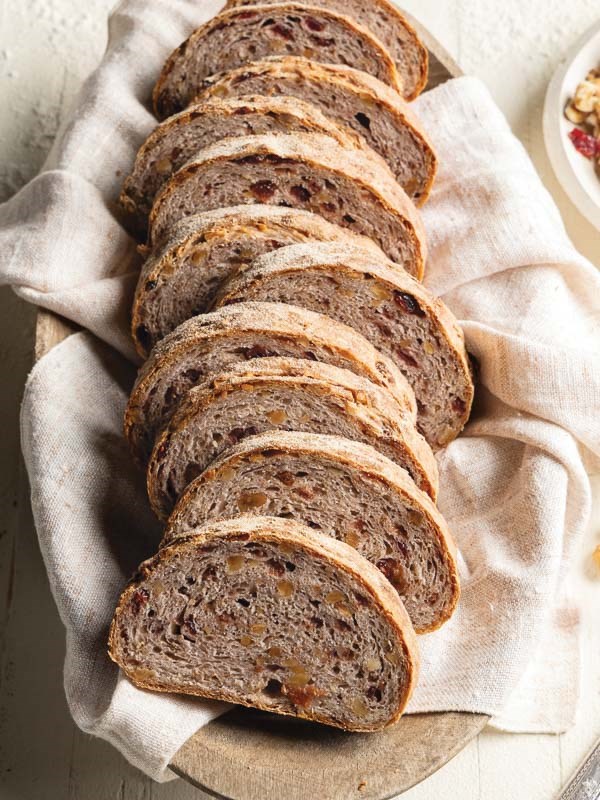 Cranberry-walnut bread