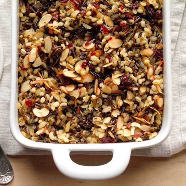 Cranberry wild rice pilaf 