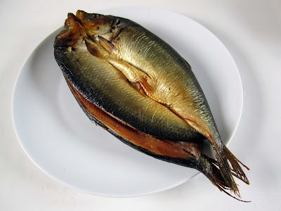 Craster kippers with butter and toast