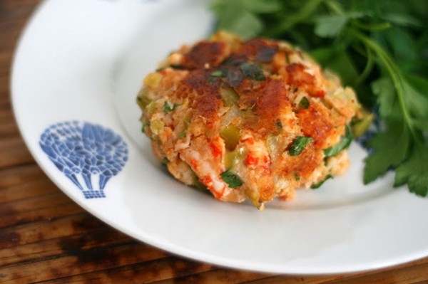 Crawfish cakes