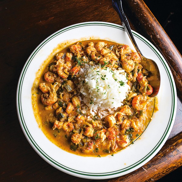 Crawfish etouffée