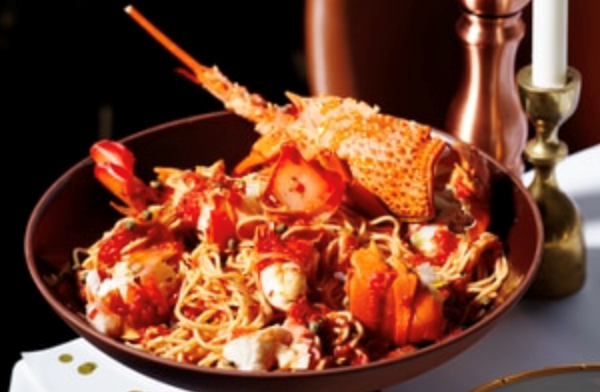 Crayfish, caper and chilli spaghetti