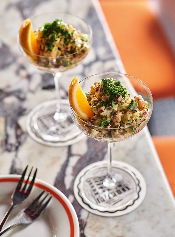 Crayfish cocktail