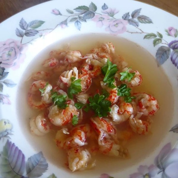 Crayfish in the peasant style (Les écrevisses à la nage ou à la paysanne)