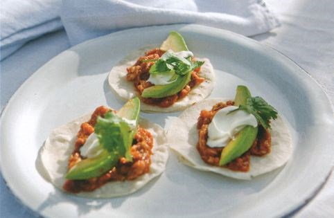 Crayfish tacos