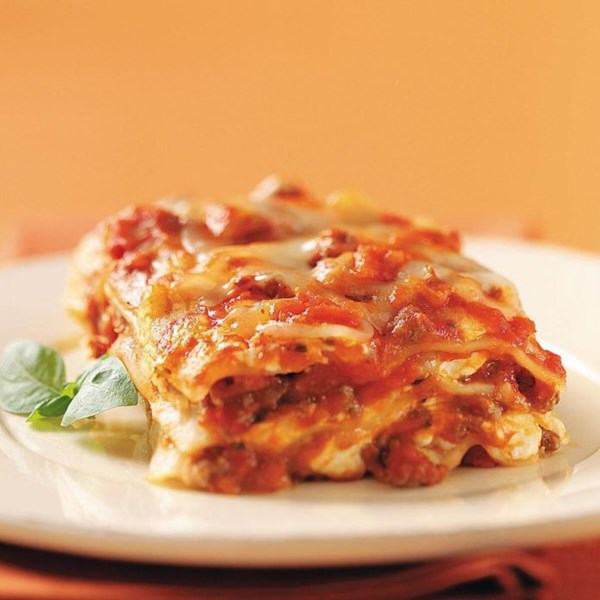 Cream cheese and Swiss lasagna 