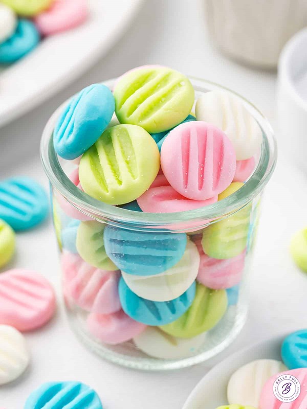 Cream cheese mints