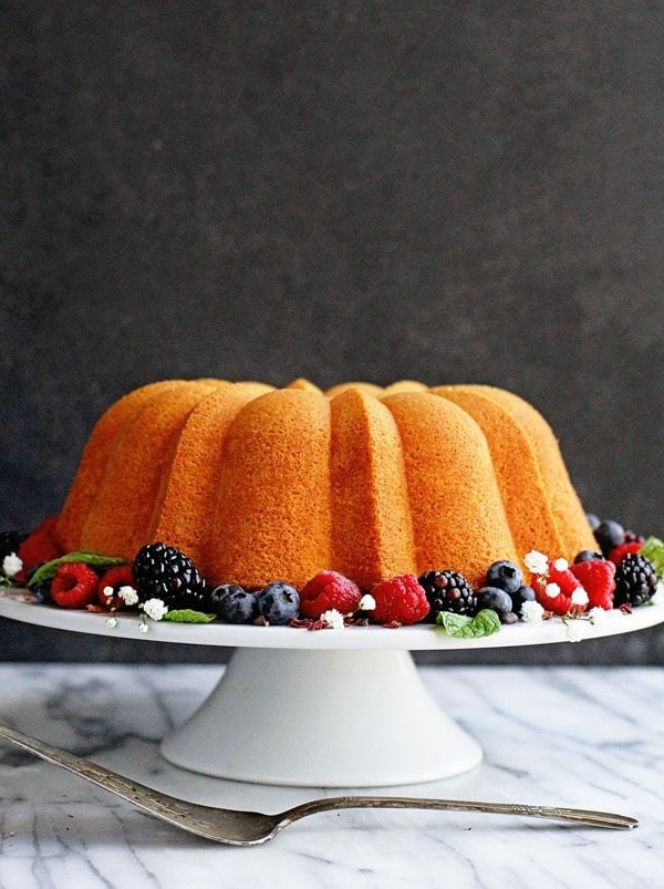 Cream cheese pound cake