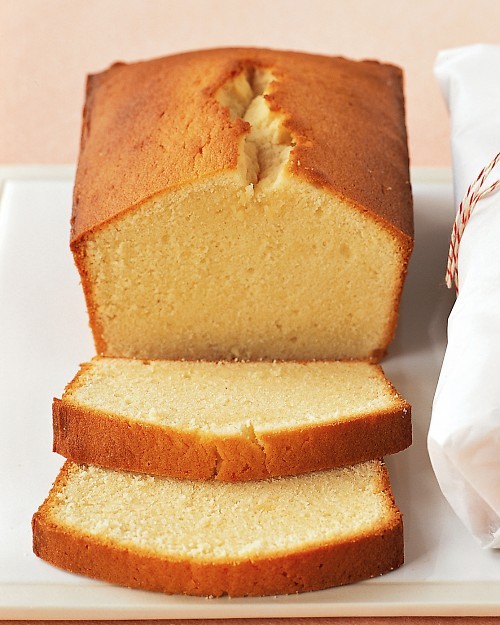 Cream cheese pound cakes