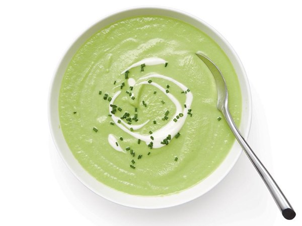 Cream of asparagus soup